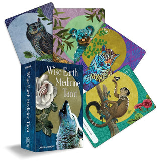 Wise Earth Medicine Tarot: (78 Full-Color Cards and 96-Page Full-Color Guidebook) cover image