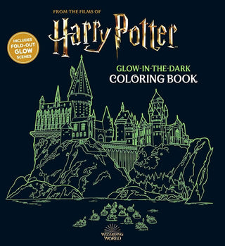 Harry Potter Glow-in-the-Dark Coloring Book cover image