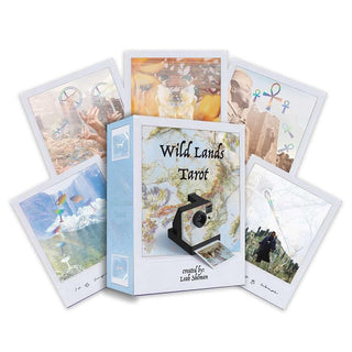 Wild Lands Tarot: Roam the lands and ancient wisdom will be revealed (78 Full-Color Cards and 96-Page Guidebook) cover image