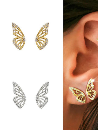 BUTTERFLY WING EARRINGS