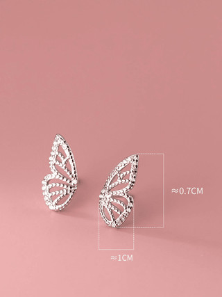 BUTTERFLY WING EARRINGS