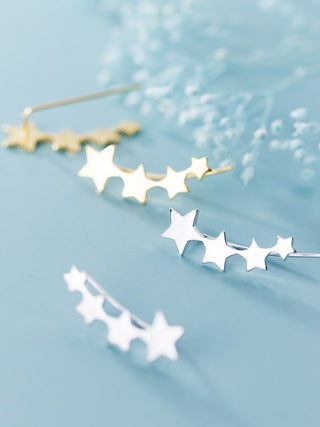 STAR TRAIL HOOK EARRINGS