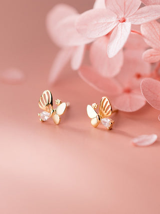 THE FAE SMALL BUTTERFLY EARRINGS