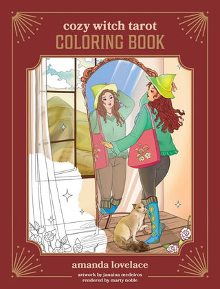 COSY WITCH TAROT COLORING BOOK