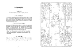 COSY WITCH TAROT COLORING BOOK