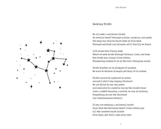 EXPLORATIONS OF A COSMIC SOUL
