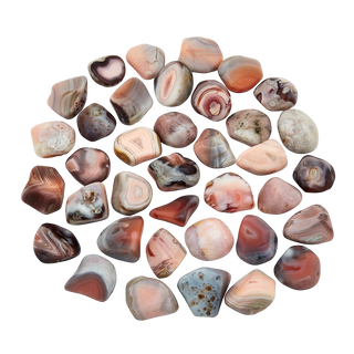 AGATE - PINK AND GREY BOTSWANA