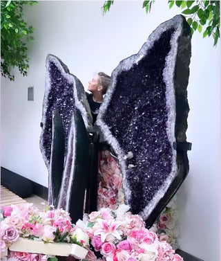 The Largest Amethyst Wings in the UK