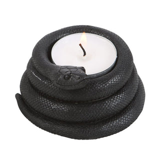 The-geordie-witch-newcastle-upon-tyne-gifts-the-magic-book-nook-black-snake-tealight-holder