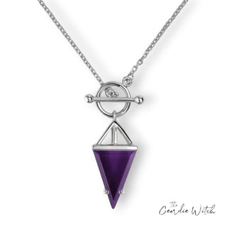 The-geordie-witch-newcastle-upon-tyne-crystal-tbar-necklace-silver-amethyst