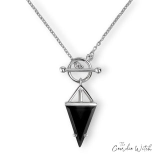 The-geordie-witch-newcastle-upon-tyne-crystal-pave-tbar-necklace-silver-obsidian