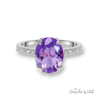 The-geordie-witch-newcastle-upon-tyne-oval-pave-ring-amethyst