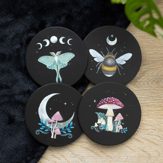 the-geordie-witch-gifts-Dark-Forest-Coaster-Set