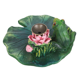The-geordie-witch-pond-life-Lily-Pad-Backflow-Incense-Burner