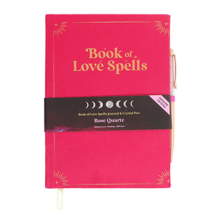 The-geordie-witch-wands-and-witches-Book-of-Love-Spells-Journal-with-Rose-Quartz-Crystal-Pen