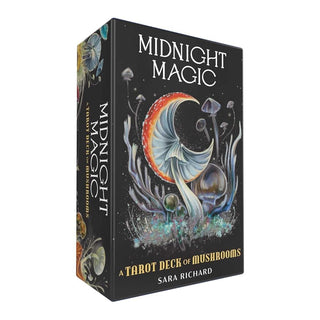 Midnight Magic: A Tarot Deck of Mushrooms cover image