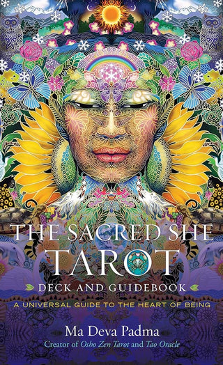 The Sacred She Tarot Deck and Guidebook: A Universal Guide to the Heart of Being cover image