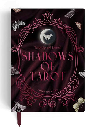Shadows of Tarot: A Tarot Spread Journal cover image