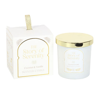 The-geordie-witch-the-book-club-The-Story-of-Serenity-Coconut-Vanilla-Candle
