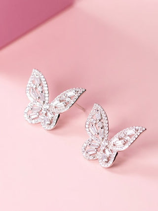 XL CRYSTAL BUTTERFLY EARRINGS