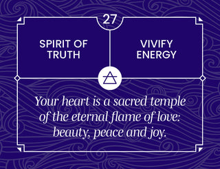 INDIGO SAGE AFFIRMATION CARDS