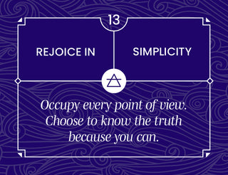 INDIGO SAGE AFFIRMATION CARDS