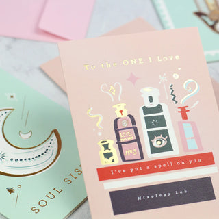 LOVE POTION CARD - PINK