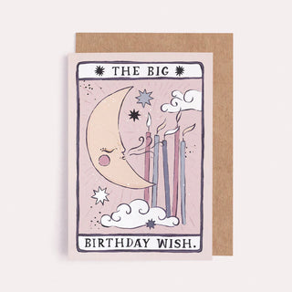 TAROT MOON BIRTHDAY CARD