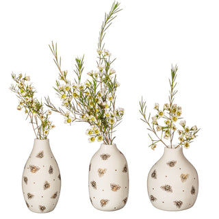 QUEEN BEE VASES - SET OF 3