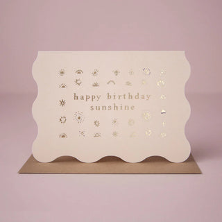 SUNSHINE BIRTHDAY CARD