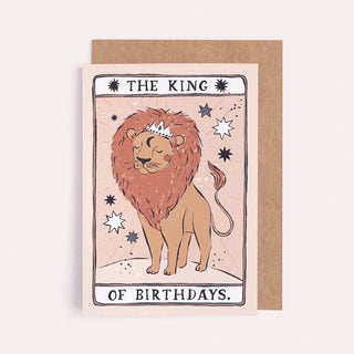 KING OF BIRTHDAYS CARD
