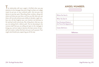 THE ANGEL NUMBERS BOOK