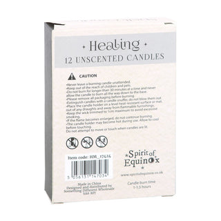 PACK OF 12 HEALING SPELL CANDLES