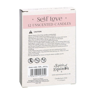 PACK OF 12 SELF LOVE SPELL CANDLES