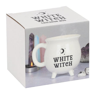 WHITE WITCH CAULDRON MUG